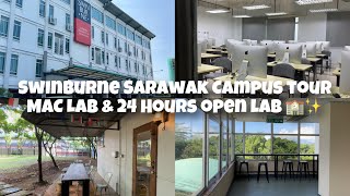 Swinburne Sarawak Campus Tour 2024  Mac Lab  24 Hours Open Lab 🖥️✨ [upl. by Ellenwad]