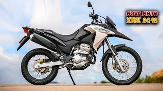 XRE 300cc 2018 PRETA 0KM  EMPLACAMENTO E CUIDADOS [upl. by Ihp]