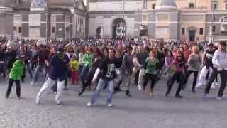 Happy Flash Mob Roma 6 aprile 2014 [upl. by Pitt]