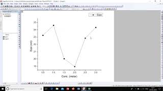 How to add Error bars in plot  Origin 9  Tutorial  Basics  9 [upl. by Dulce551]