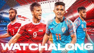 India vs Syria AFC Asian Cup 2023 Live Watchalong [upl. by Laith]