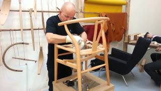 Making of the Wishbone Chair [upl. by Jo-Anne302]