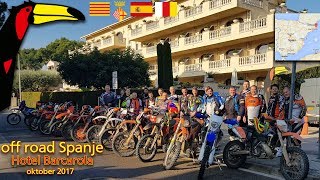 Off Road Girona Spanje  oktober 2017  Dag 1 tm 3 [upl. by Eimarej966]