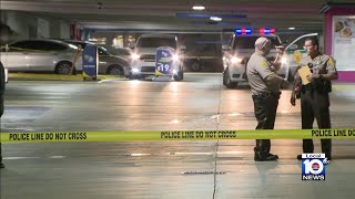 Search for suspects in parking garage shooting continues [upl. by Ydneh]