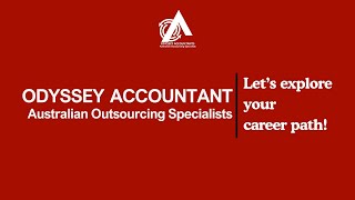 Odyssey Accountant  Australian Outsourcing Specialists Lets explore your career path [upl. by Rodoeht]