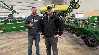 MillennialFarmer 1770NT ExactEmerge planter inspection Part 2 [upl. by Bettencourt]