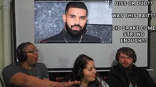 Drake  Push Ups Drop amp Give Me 50 Kendrick Lamar Rick Ross Metro Boomin Diss REACTION [upl. by Corrinne283]