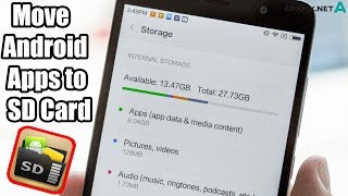 How To Move All Android Apps To An SD Card [upl. by Ettevroc]