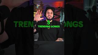 TOP 5 Trending songs of the month [upl. by Lleira]