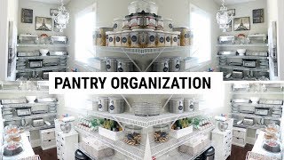 THE ULTIMATE PANTRY  ORGANIZATION [upl. by Ecnahc]