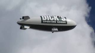 Dicks Sporting Goods Blimp Over Houston [upl. by Malda]