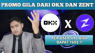 GRATIS 150 ASLI NO GIMIK  EVENT ZENT X OKX GILA [upl. by Longmire493]