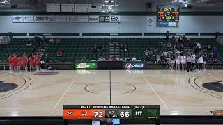 Montana Tech Womens Basketball hosting the University of Jamestown [upl. by Erised952]