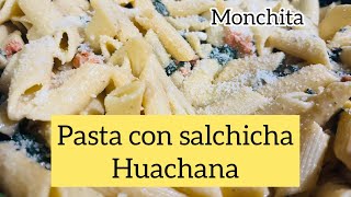 Pasta con salchicha huachana [upl. by Veleda]