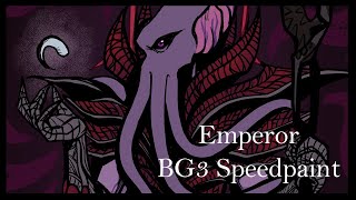 BG3 Speedpaint Emperor [upl. by Oinimreh]