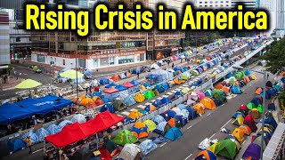 Homeless Crisis MiddleClass Americans on the Brink of Homelessness [upl. by Esinert564]