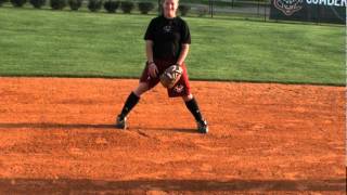 Cumberland University Softball InField Drills Part 1 [upl. by Esaele]