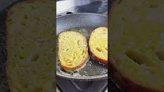 Savoury French Toast  The Best Egg breakfast recipe food [upl. by Nyvrem676]