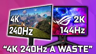 Is 4K 240Hz a Waste  Cheap vs Expensive Monitors [upl. by Pierro]