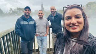 Geothermal Wonders Huka Falls amp Lake Taupo with Dai amp Mama 🌋💦  Rainy Day 🇳🇿 [upl. by Wildon]