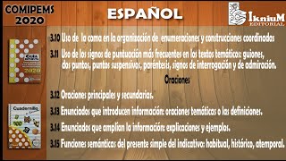 La coma signos de puntuación funciones semánticas oraciones principales y secundarias [upl. by Lohse]