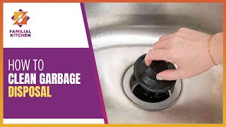 How to Clean Garbage Disposal Clean Like a Pro with These Simple Steps [upl. by Airla268]