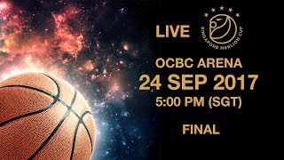 Basketball 🏀 ​Championship game Shanghai Sharks 🇨🇳 vs 🇦🇺 Adelaide 36ers  Singapore Merlion Cup 2017 [upl. by Laaspere606]