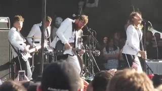 The Hives  Come OnMain Offender  Chicago Riot Fest 2016 [upl. by Garlan]