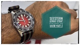 1 Watch 5 New Looks Seestern 62MAS Strap Fashion Show Part 2 [upl. by Ibob]