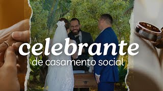 CELEBRANTE DE CASAMENTO SOCIAL [upl. by Urbannai]