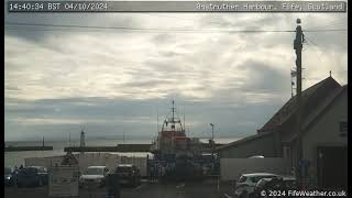 4 October 2024  Anstruther WeatherCam Timelapse [upl. by Elvah]