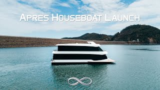 Status Luxury Houseboats Après Houseboat Launch [upl. by Lecrad]