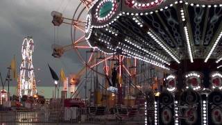 OHIO STATE FAIR 2011 Friday night storm [upl. by Ennaej]