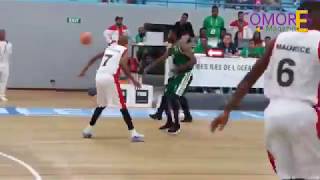 Jeux des îles de Locéan Indien 2019 BASKET  Maurice  Comores [upl. by Naiviv683]