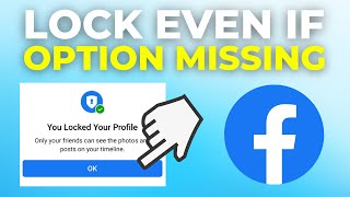 How To Lock Facebook Profile If Lock Profile Option is Not Showing 2024 [upl. by Paver715]