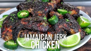 Just TRY Not To Drool Over This Jamaican Jerk Chicken Made In An Air Fryer [upl. by Adnama]