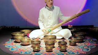 Tibetan Singing Bowls for Deep Sleepsingingbowlmeditationmusicsoundbathssleep [upl. by Ayirp]