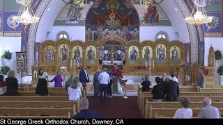 St Demetrios Orthros amp Divine Liturgy  Saturday October 26 2024 [upl. by Gignac889]