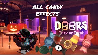 DOORS CANDY GUIDE what each candy does in the Roblox Doors Trick Or Treat Update [upl. by Debbra]