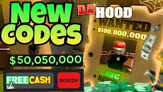 NEW CODES ALL WORKING CODES FOR DA HOOD 2024 ROBLOX DA HOOD CODES [upl. by Alamat334]