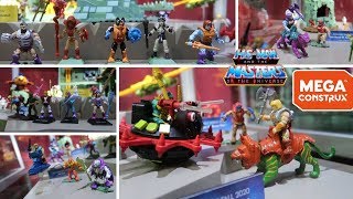 Masters Of The Universe Mega Construx New Figures Revealed At San Diego Comic Con 2019 [upl. by Ellasal685]