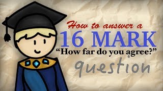 How to answer a 16 mark How far do you agree Exam Question  Edexcel History GCSE Revision [upl. by Aicilav]