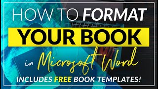 Stepbystep Guide Formatting Your Book For Print In Ms Word [upl. by Reivaxe]