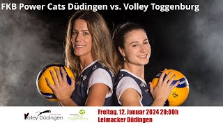 Volleyball NLA Volley Düdingen  Raiffeisen Volley Toggenburg [upl. by Pleione]