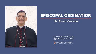 Episcopal Ordination Br Bruno Varriano 2024  Nicosia Cyprus [upl. by Airitac]