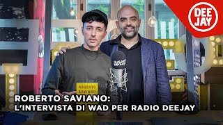 Roberto Saviano ospite a SayWaaad – Puntata del 31 maggio 2024 [upl. by Oenire]