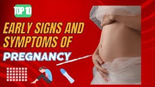 EARLY SIGNS AND SYMPTOMS OF PREGNANCY [upl. by Alita]