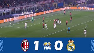 MilanReal Madrid 10  Amichevole per club 2024  Highlights della Partita [upl. by Vinaya]