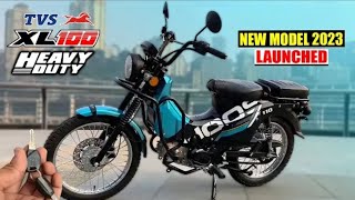 TVS XL 110 Heavy Duty  Launched in india  new model tvs [upl. by Chor712]