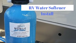 RV Water Softener Install [upl. by Inanuah]